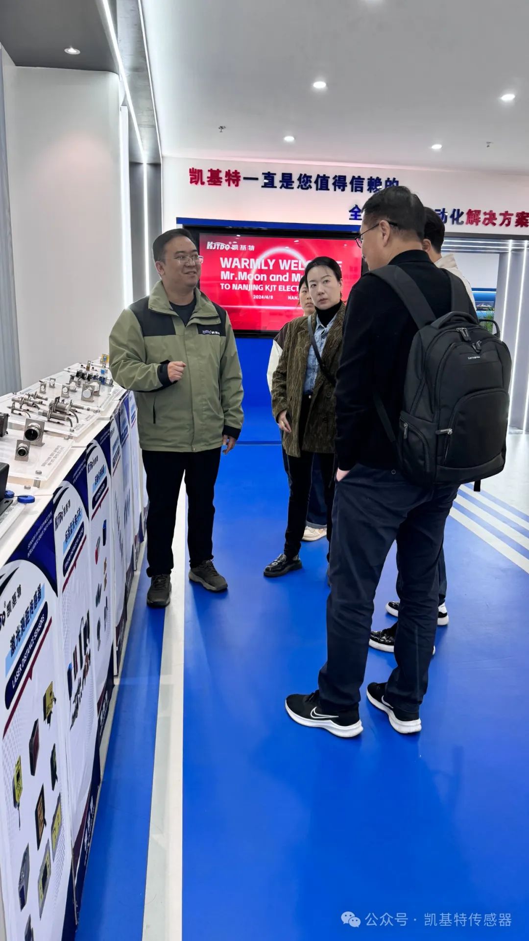 企業(yè)動態(tài) | 凱基特迎來美國客戶，共謀傳感器業(yè)務(wù)深入合作